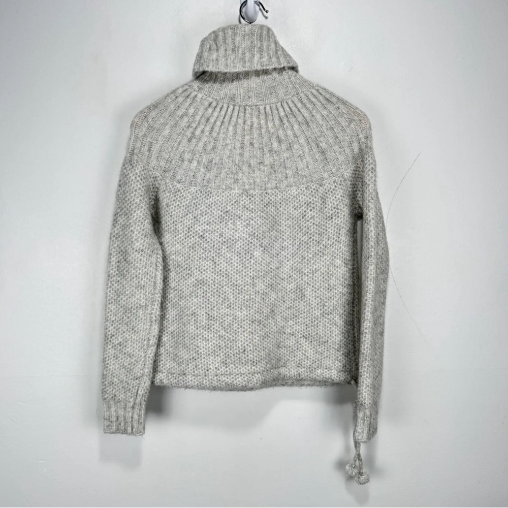 Madewell Snowbound Turtleneck Sweater Drawstring Pullover Women M Mohair Wool - Picture 8 of 9